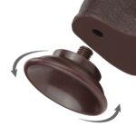 9'' Sliding Skin Dual Layer Dong Brown - Image 5