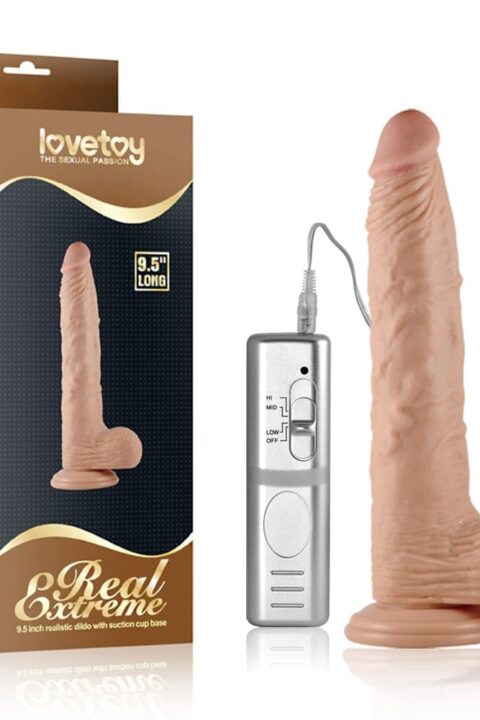 9.5'' Real Extreme Vibrating Dildo