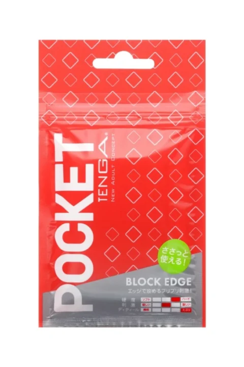 POCKET TENGA BLOCK EDGE
