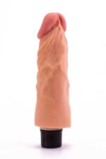 7" Real Softee Vibrating Dildo  1 - Image 5