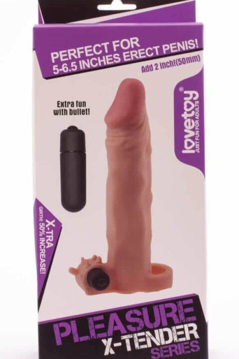 Pleasure X-Tender Vibrating Penis Sleeve #3