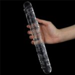 12''  Flawless Clear Double Dildo - Image 4