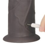 9'' Dual Layered Silicone Rotator Brown - Image 9