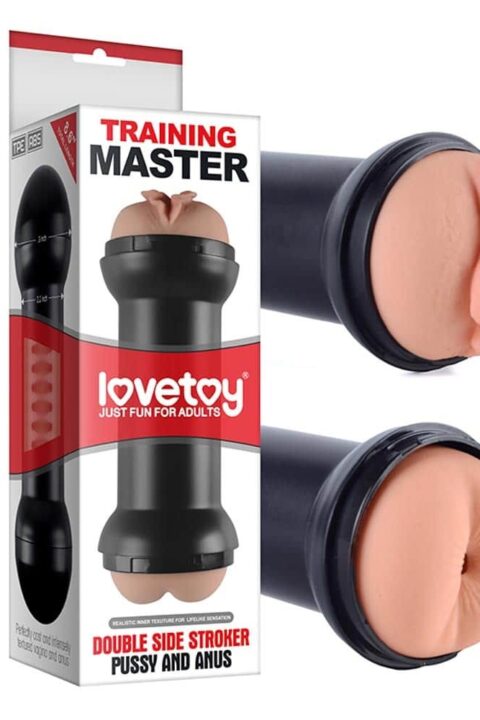 Training Master Double Side Stroker Pussy and Anus Flesh
