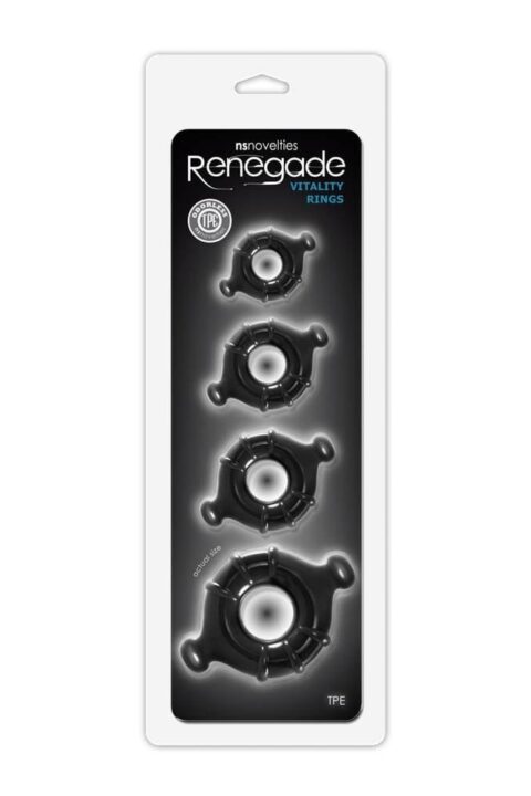 Renegade Vitality Rings Black