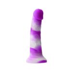Colours - Pleasures - Yum Yum  7" Dildo - Purple - Image 2