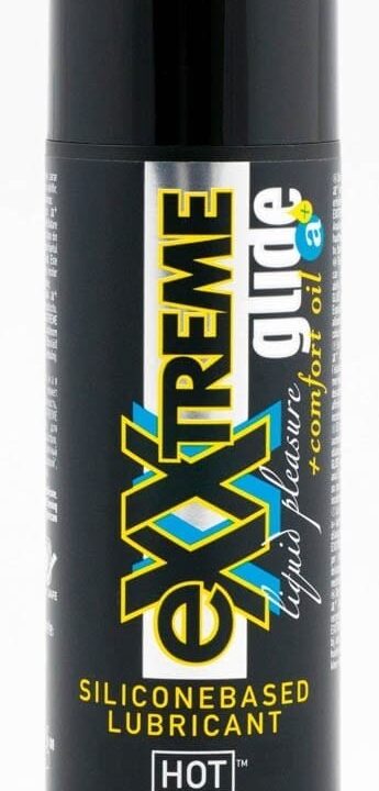 HOT eXXtreme Glide - siliconebased lubricant + comfort oil a+ 100 ml