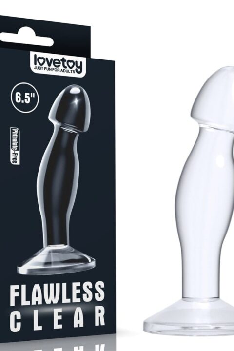 6.5'' Flawless Clear Prostate Plug