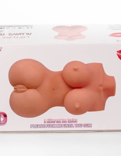 Double Hole 3D Masturbator IV