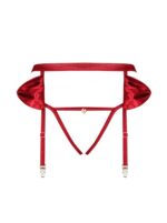 Rubinesa garter belt & crotchles thong L/XL - Image 6