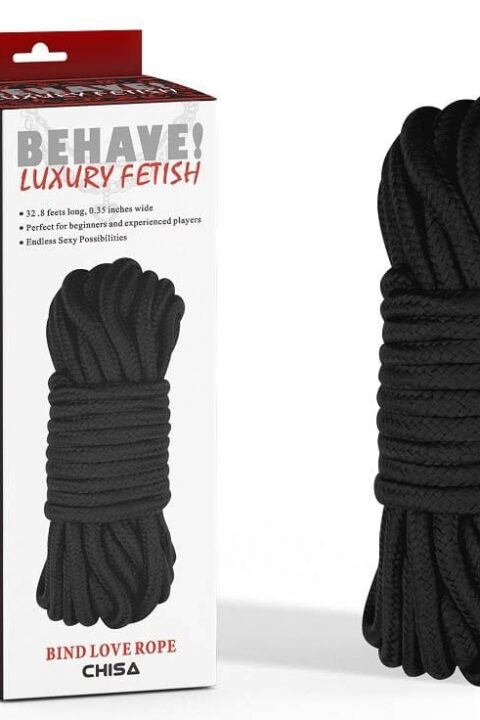 Bind Love Rope Black