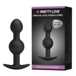 Pretty Love Heavy Balls Silicone Butt Plug 2 - Image 2