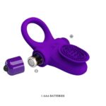Pretty Love Vibrant Penis Ring 2 Purple - Image 8