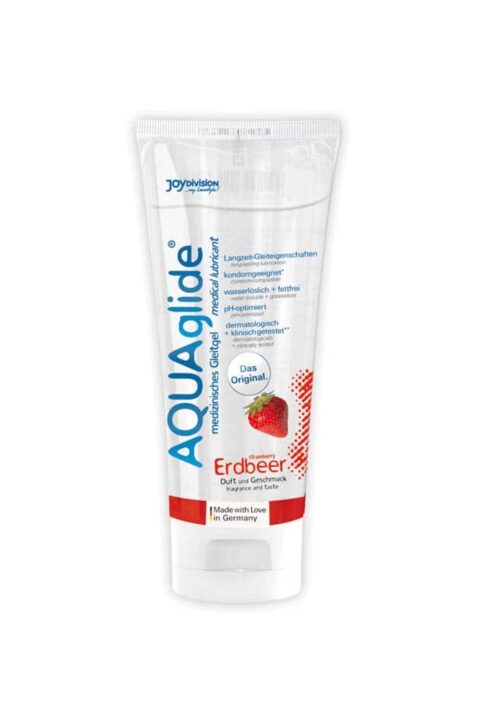 AQUAglide Erdbeer (strawberry), 100 ml
