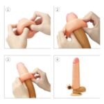 Add 2" Vibrating Silicone Extender - Image 5