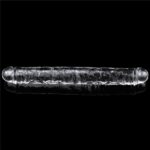 12''  Flawless Clear Double Dildo - Image 3