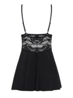 810-BAB-1 babydoll & thong black S/M - Image 4