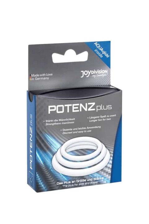 POTENZplus Transparent 3er Mix (S, M, L)