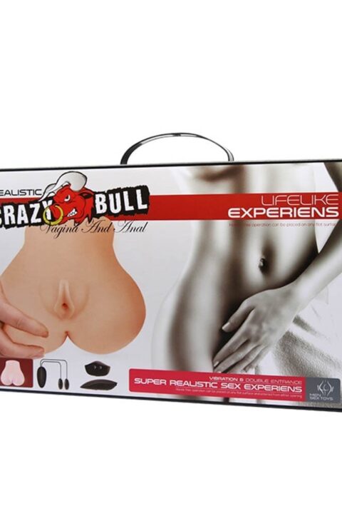Crazy Bull Realistic Vagina and Anal Lifelike Experiens