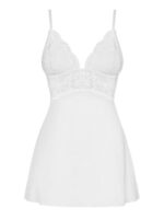 810-BAB-2 babydoll & thong white S/M - Image 3