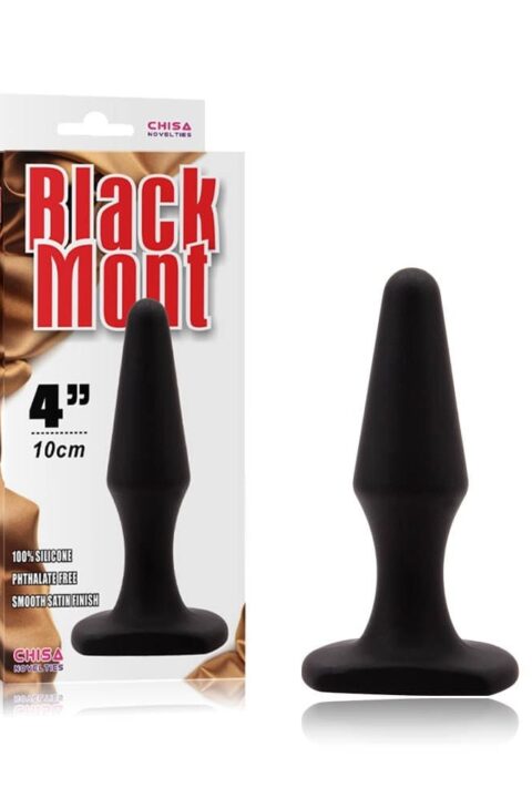 Black Mont M Silicone Plug
