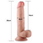 8'' Sliding Skin Dual Layer Dong - Image 7