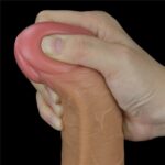 10'' Dual Layered Platinum Silicone Rotator - Image 4