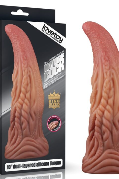 10'' Dual layered Platinum Silicone Tongue