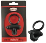 Malesation Vibro Rabbit Ring Black