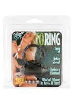 Mini Vibrating Cockring Black - Image 2