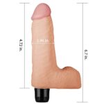 7" Real Feel Realistic Vibrator - Image 3
