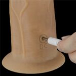 8.0'' Dual Layered Platinum Silicone Rotator - Image 7