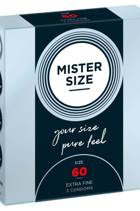 MISTER SIZE 60 mm Condoms 3 pieces