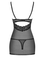 852-CHE-1 chemise & thong  S/M - Image 4
