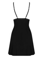 Cecilla chemise & thong black  S/M - Image 4