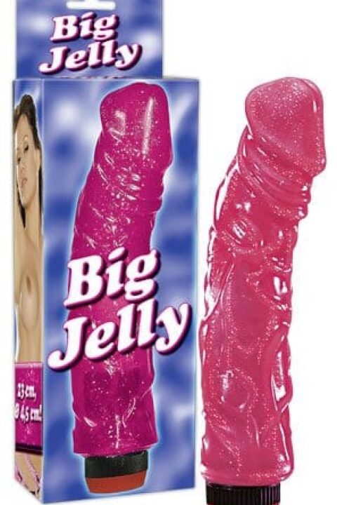 Vibrator Big Jelly Pink