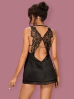 Alifini chemise & thong black L/XL - Image 2
