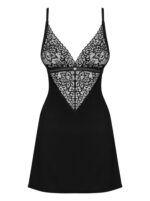 Cecilla chemise & thong black  S/M - Image 3