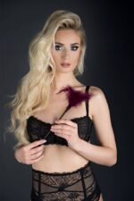 GP Small Feather Tickler Purple - Image 3