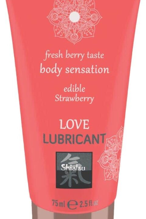 Love Lubricant edible - Strawberry 75ml