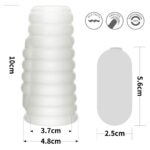 Vibrating Spiral Knights Ring (White) IV - Image 8