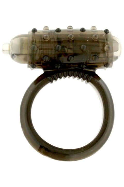 Mini Vibrating Cockring Black