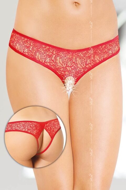 G-String 2446 - red {} S/M