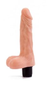8" Real Feel Cyberskin Vibrator  10 - Image 4