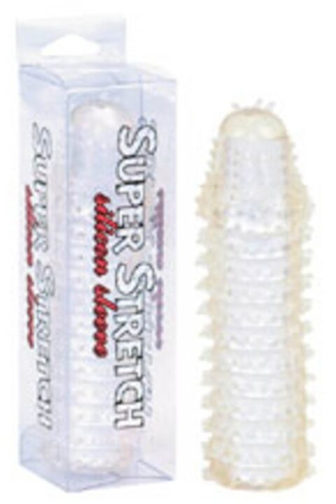 Super Stretch Transparent Silicone Sleeve