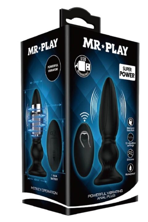Mr. Play Super Power Anal Plug II