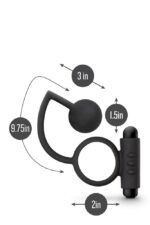 ANAL ADVENTURES ANAL BALL WITH C-RING - Image 3