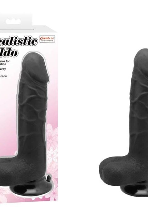 Charmly Realistic Dildo Black