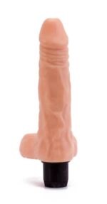 8" Real Feel Cyberskin Vibrator  10 - Image 5