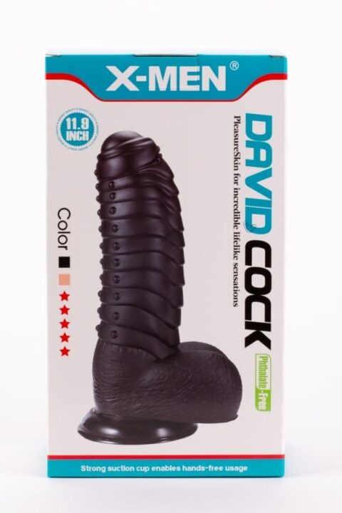 X-MEN David's 11.9" Cock Black
